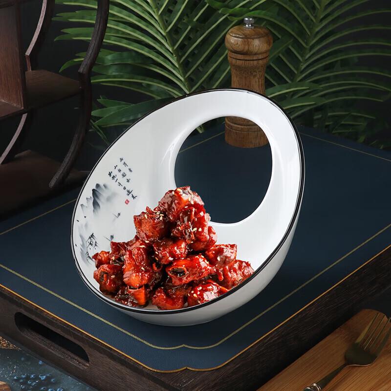 Shengxinhui Ceramic Deep Dinner Plate