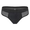 LittleForBig Breathable Underwear Briefs with Tacking Brazilian Smooth and Flexible Shape Size S Gaff, Cheeky, Mesh, Briefs, Unisex, Black,