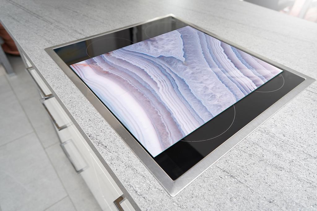 GLASS CUTTING BOARD 45x52 Marble