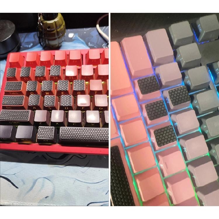 Silicone Keyboards Keycap Protectors AntiSkid Stickers for Reduced Noise and Secure Grip