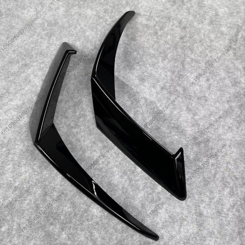 For Skoda Octavia RS Sedan / Combi Estate MK4/ MK4 Facelift 2020-2025 Rear Side Splitter Bumper Side Air Vent Canard Spoiler