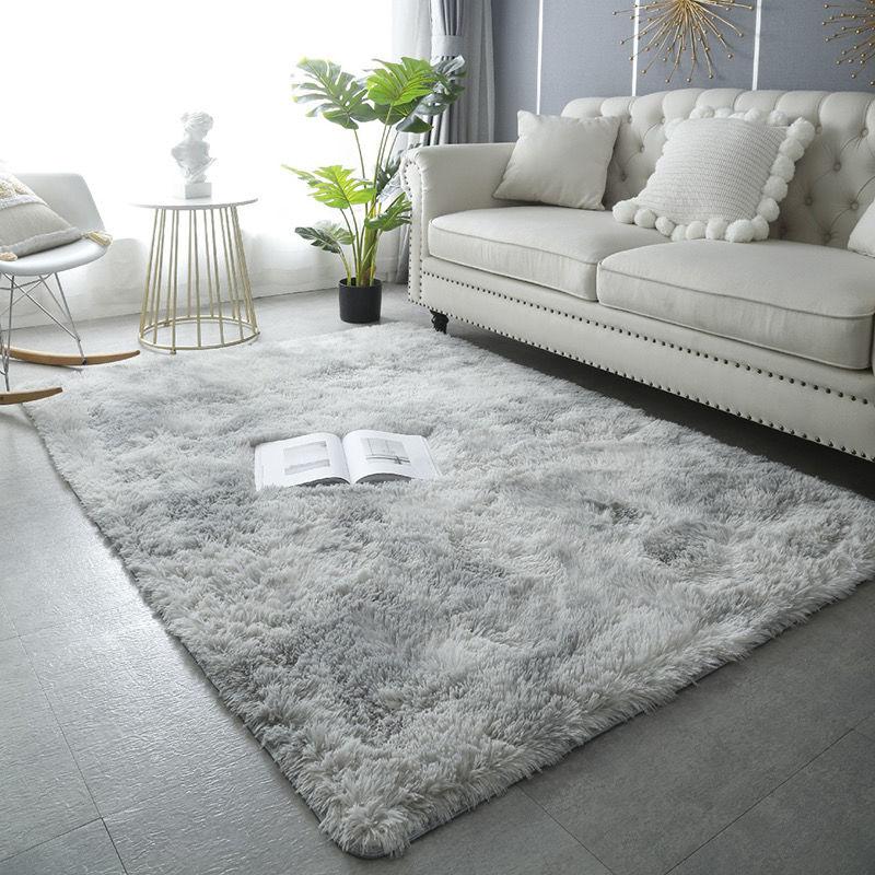Мягкий ковер у кровати, ковер в гостиной, полностью покрытый большой площадью, домашний коврик