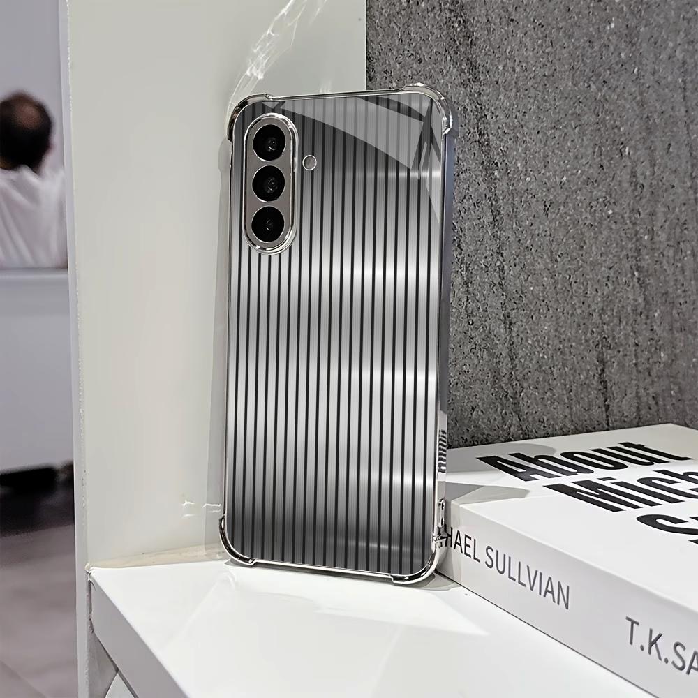 Чехол для телефона Simplicity High-end Электролитическое Стекло Чехол для телефона для Samsung Galaxy S26 S25 S24 S23 S22 S21 FE, Ultra, Plus телефона