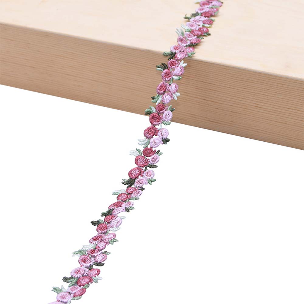 Dress Decoration Flower Embroidered Garment Accessories Lacework Polyester Lace Apparel Sewing Lace