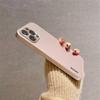 Тонкий однотонный акриловый чехол для телефона iPhone 7 8 Plus X Xs Xr, металлический алюминиевый защитный чехол для камеры iPhone 13 11 12 14 Pro Max