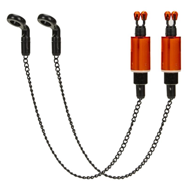 Oem 4 Colors Stainless Steel Carp Fishing Bobbins Swinger Bite Indicator Led Illuminated Indicator Plastic Fishing Accessories