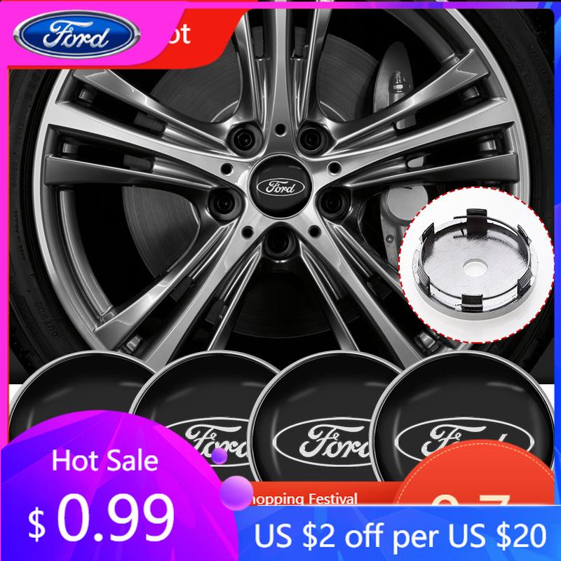 Car Sticker Hot For Ford Auto Wheel Center Hub Tyre Vehicles Caps Cover Rim Sticker Badge For Ford Focus Mk2 Mk3 Fiesta Ranger M
