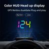 GPS HUD Цифровой спидометр Head Up Display Для всех автомобилей KMH Проектор на лобовое стекло Автомобильный Head Up HD Дисплей Автомобильные аксессуары