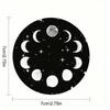 Подставки для автомобиля Sky Moon Star, Черно-белые круглые подставки для стола/чашки, Нескользящие моющиеся подставки, Уникальный подарок