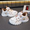 Обувь для девочек 2025 весна и осень новая детская универсальная легкая обувь папы маленькие белые туфли нескользящая спортивная обувь для мальчиков
