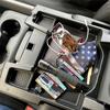 Автомобильный подлокотник, ящик для хранения, органайзер на центральную консоль, контейнер для Dodge RAM 1500 2500 3500 2019 2020 2025 2025 2025, аксессуары