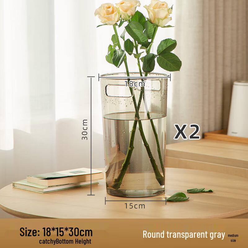 Transparent Acrylic Floral Hydration Container