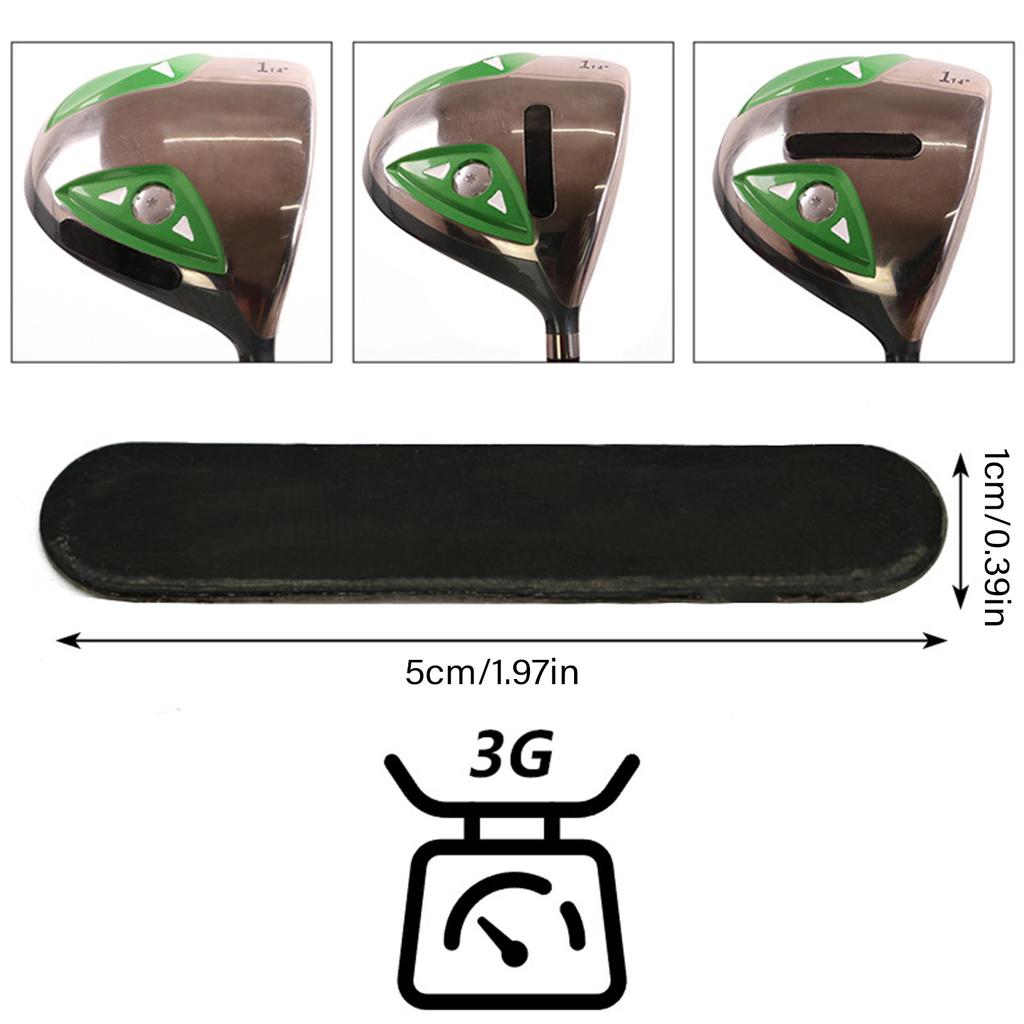 10 шт. Свинцовая лента для гольфа с утяжелением для клюшки для гольфа, теннисной ракетки, добавление веса при замахе, клейкая свинцовая лента, набор свинцовой ленты для клюшки для гольфа