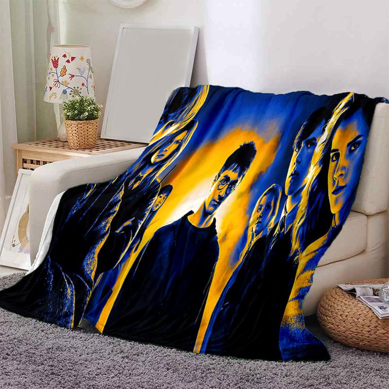 Harry Potter: The Ultimate Fantasy AdventurePrint Blanket, Soft Blanket For Sofa Office Bed And Travelling Daughter Birthday Gift esj138