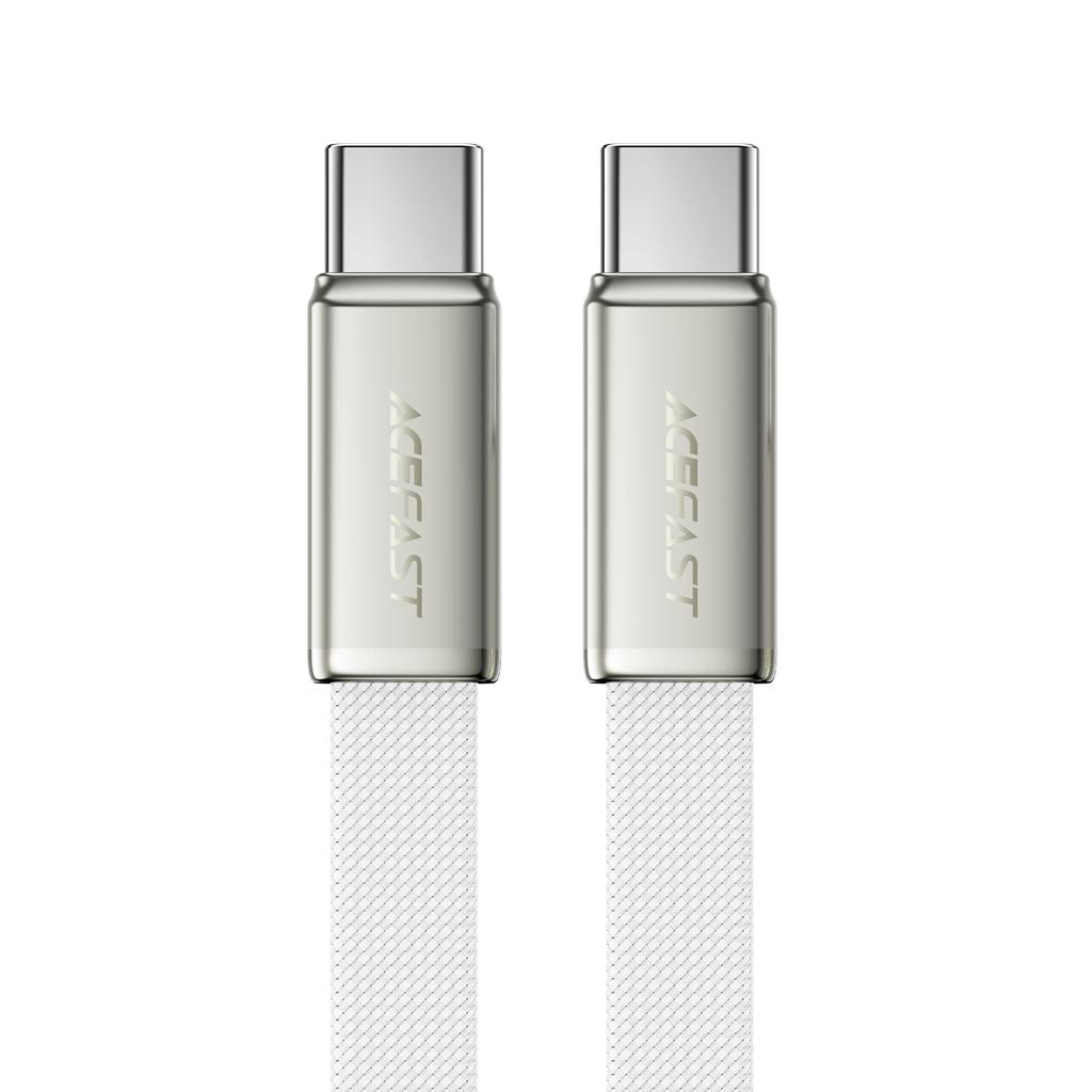 ACEFAST C24-03 USB-C на USB-C Кабель Ультратонкий Кабель для Зарядки и Передачи Данных 60 Вт Быстрая Зарядка Прочный Кабель в Нейлоновой Оплетке