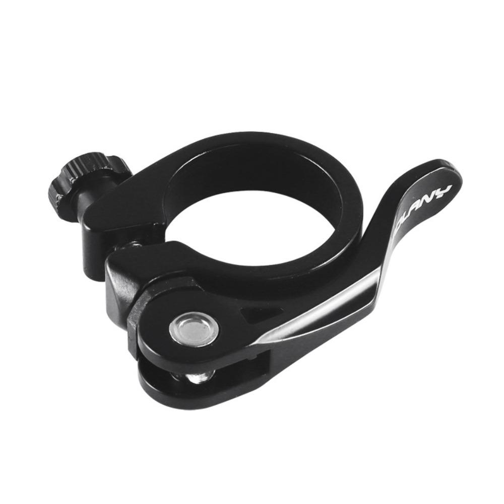 1pc Aluminium Bike Canoe Saddle Collar Bolt 31.8/34.9mm Ultralight Quick Release Clamp Seat Post