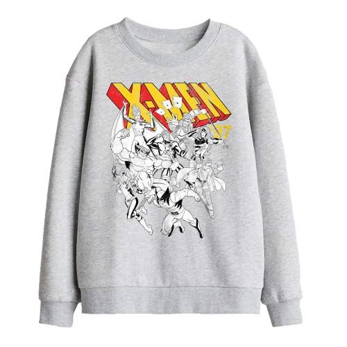 X-Men Childrens/Kids Retro Team Sweatshirt