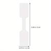 100/200pcs White Self-Adhesive Cable Labels,Writable Cord Tags for Office School Organization, Easy Cable Management,Cable Label