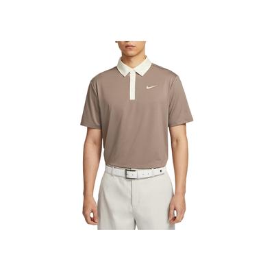 Dri-Fit Tour Удобная Мягкая Приятная к коже Модная Футболка для гольфа с коротким рукавом Мужские топы Норковый-коричневый Светло-слоновая кость FZ7502-233
