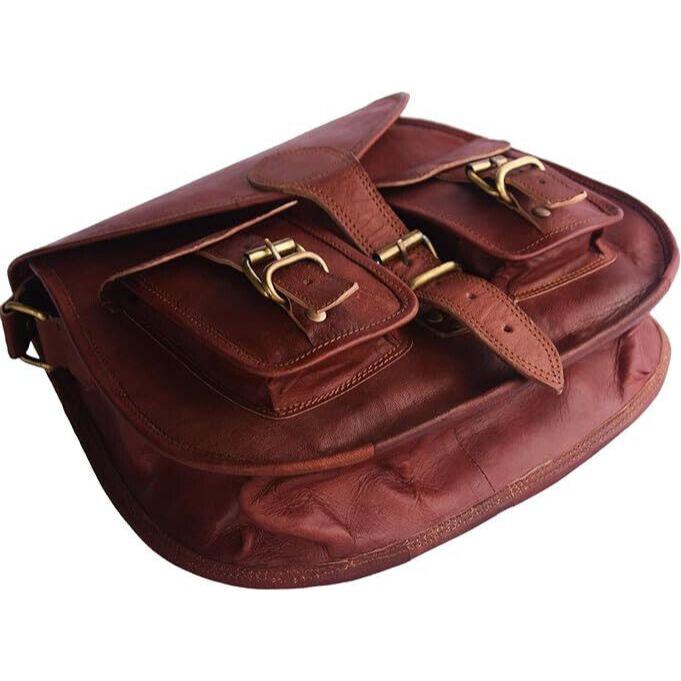 Кожаная женская сумка через плечо размером 13 на 10 дюймов, сумка через плечо, сумка через плечо