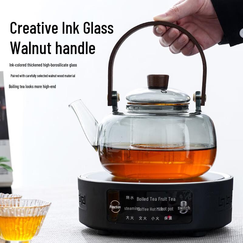 Электрическая керамическая плита Набор для заваривания чая со стеклянным чайником