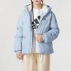 Adidas Модная повседневная простая куртка с капюшоном для женщин, верхняя одежда синего цвета JG5930