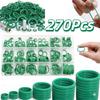 270Pcs Durable Rubber O-Ring Gasket Car O-Ring Rubber Ring Kit Automotive Maintenance