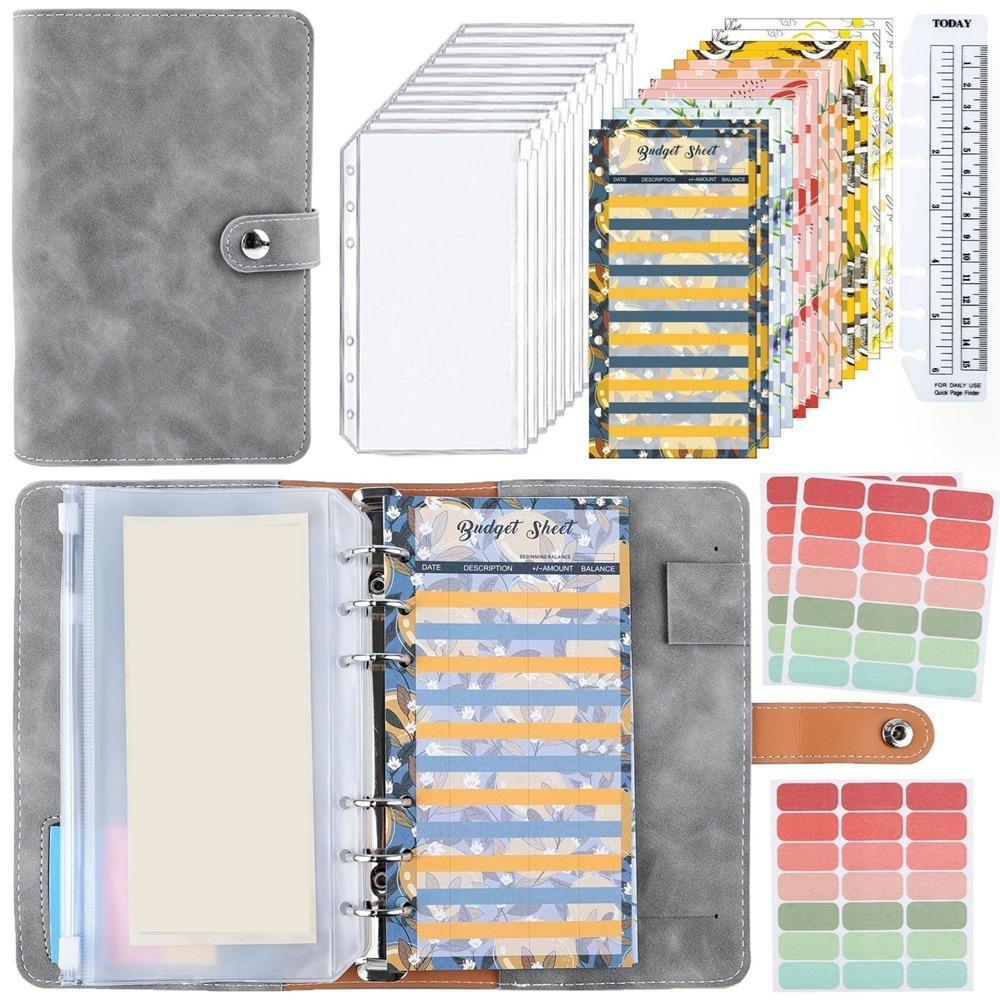 ПУ А6 Мягкий Бюджетный Планировщик Яркий Конверт для Экономии Денег Финансовый Менеджмент