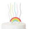 Ins Wind Romance Rainbow Memory Frozen Candle Set Creative Party Baking Like Spiral Colored Candle