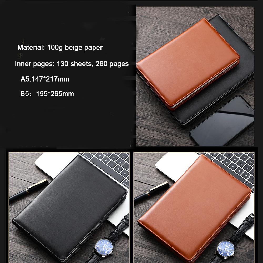 Деловой блокнот A5/B5 в твердом переплете, студенческий блокнот, ежедневник, протоколы совещаний, предметный блокнот, с отделением для карт, сменные внутренние страницы