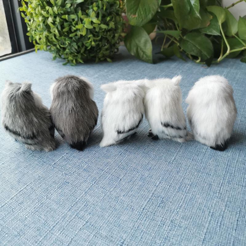 Подарок для детей, имитация модели совы, игрушка из искусственного меха, плюшевые игрушки, статическая модель совы, домашний декор