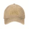 The Legend Vintage Dad Hat Baseball Cap Unisex Breathable Lightweight Sports Cap Adjustable Strap Hand Wash Slight Str