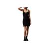 Comfortable Slim Fit Solid Color Simple Sleeveless Dress Women Dresses Black 0792099010