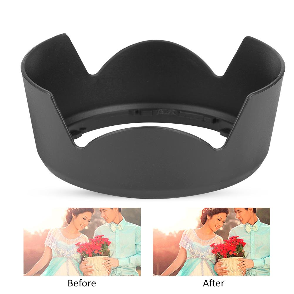 HB 69 Camera Mount Lens Hood for Nikon AF S DX18 55mm f 3.5 5.6G VR   Lens