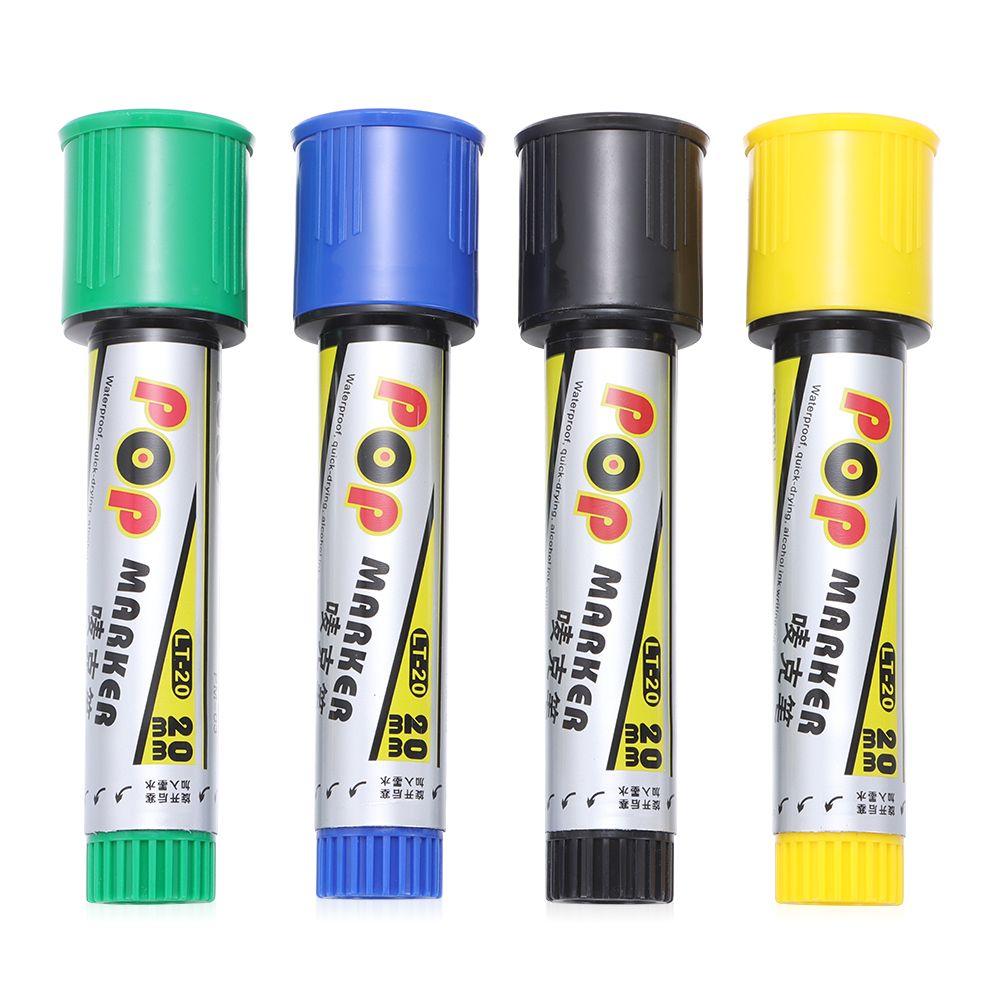 Графическая ручка для эскизов, 20 мм, маркеры для рисования граффити, краска, перманентный маркер, ручка POP, водонепроницаемая