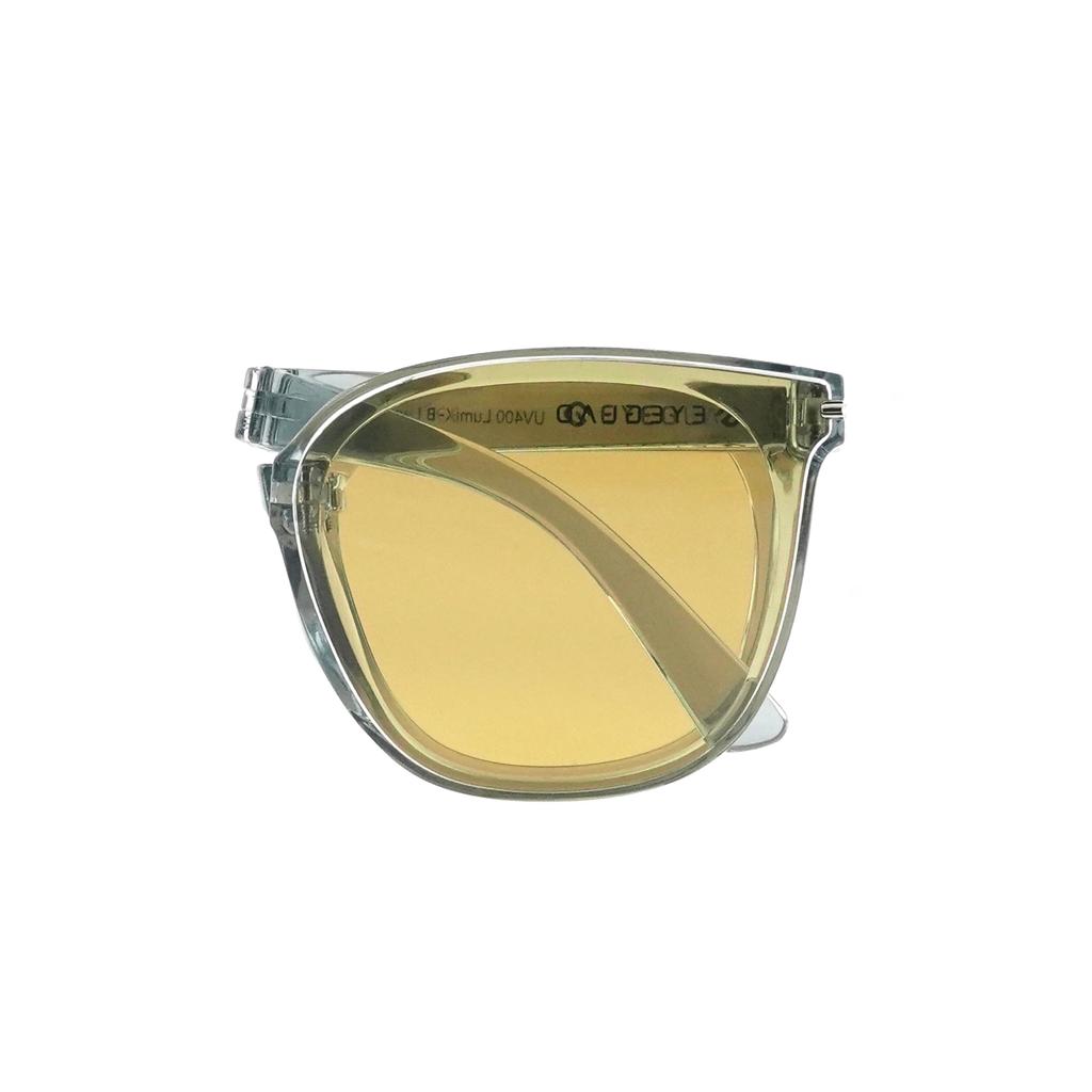 EYEGLAD SUNFOLD LITE Blue Light Blocking Folding Sunglasses with UV400 LumiX for Outdoor Travel Protection, High-Definition Lenses, Unisex,