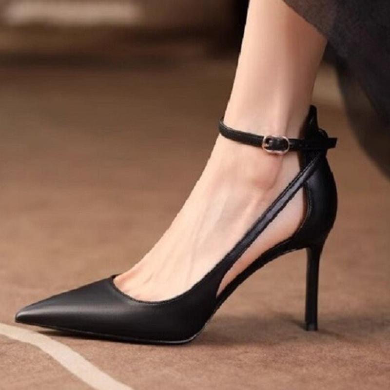 Модные женские туфли-лодочки с острым носком, элегантные туфли на высоком каблуке, модные сексуальные туфли-стилетто, летние женские туфли 2025 тренд, Zapatos De Mujer