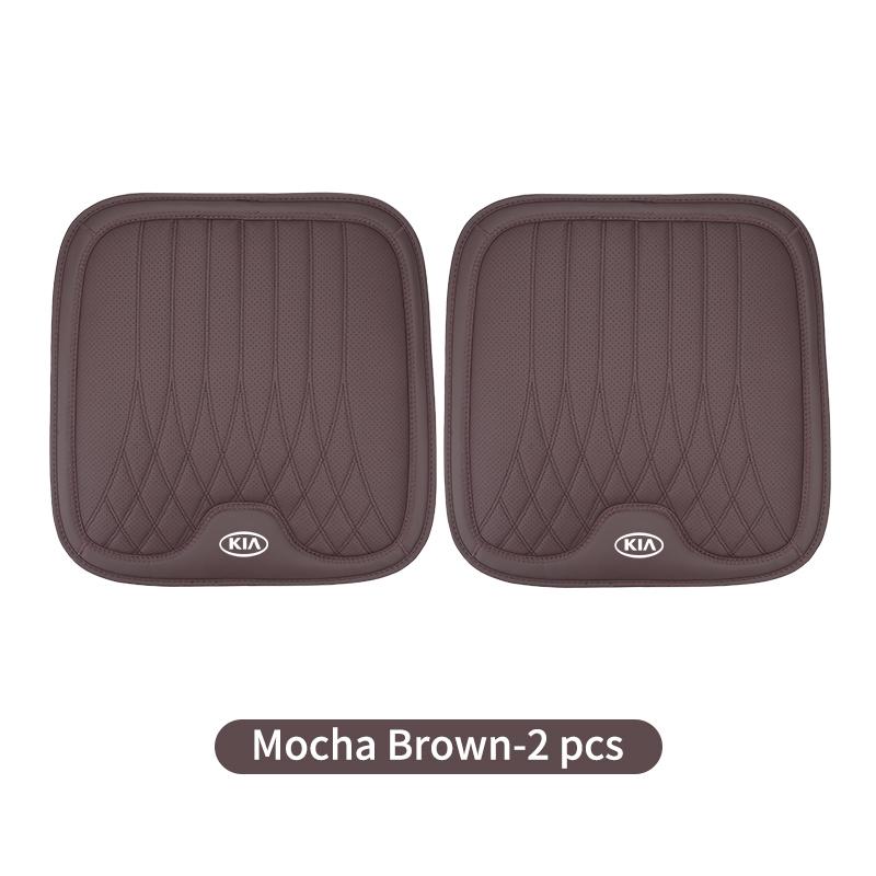 AEK4 Car Seat Driver Leather Anti-slip Breathable Cushion Pad For KIA Ceed Sportage Rio K5 K2 Optima Cerato Proceed Venga