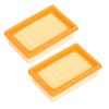 2Pcs Air Filter 4203 141 0301 4203 007 1028 for STIHL Backpack Blower BR320 BR340 BR380 BR400