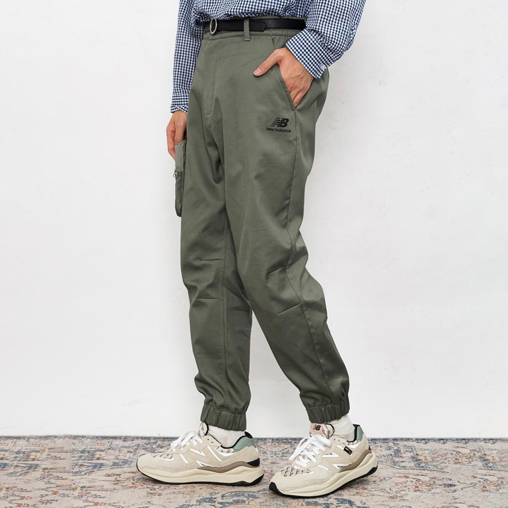 New Balance Cargo Joggers Asia Sizing 'Green' Men's AMP14334-OLG