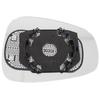Alfa Romeo 159 05-11 mirror insert HEATED BLUE left