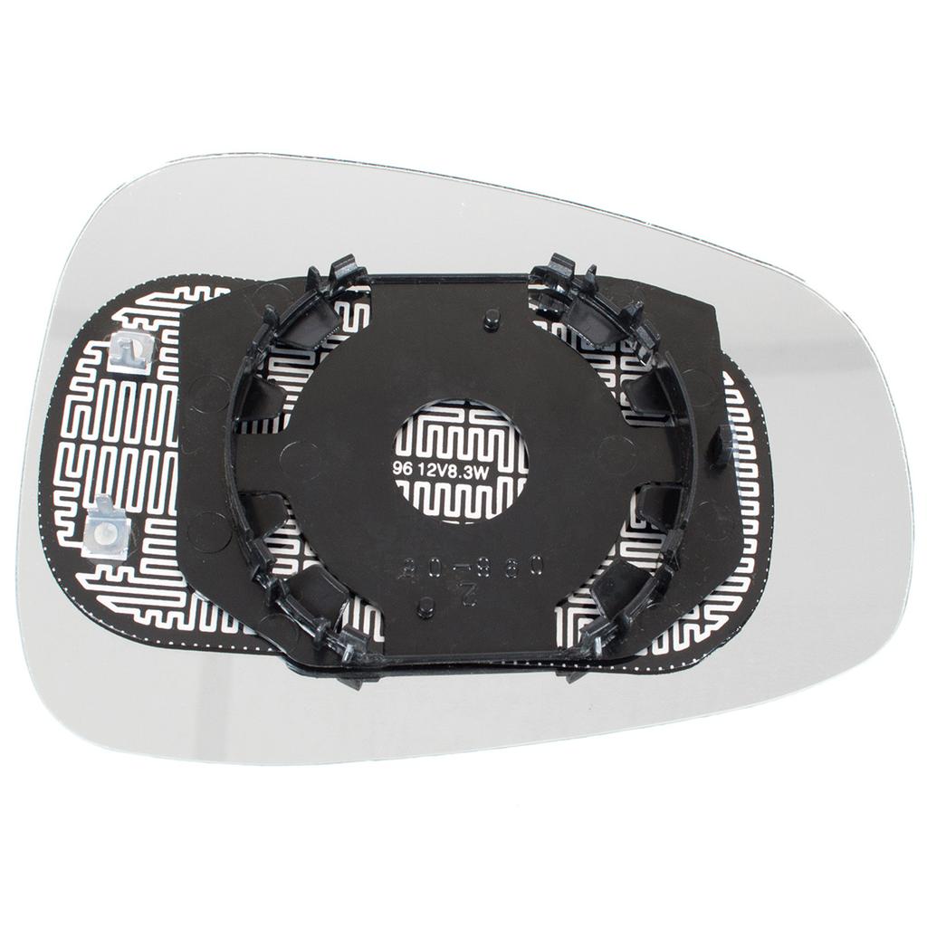 Alfa Romeo 159 05-11 mirror insert HEATED BLUE left