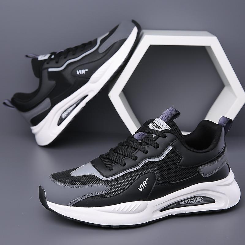 Fashion Spring Autumn Designer New Platform Net Hollowed Out Outdoor Men's Sneakers Fashion Soft Sole Casual Comfortable Men Shoes