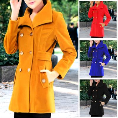 Новое осенне-зимнее толстое шерстяное женское пальто Nizi Coat