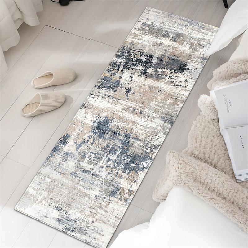Modern Abstract Rugs For Bedroom Bedside Mat Soft Sponge Floor Mat For Kitchen Washable Bathroom Rug Hallway Mat