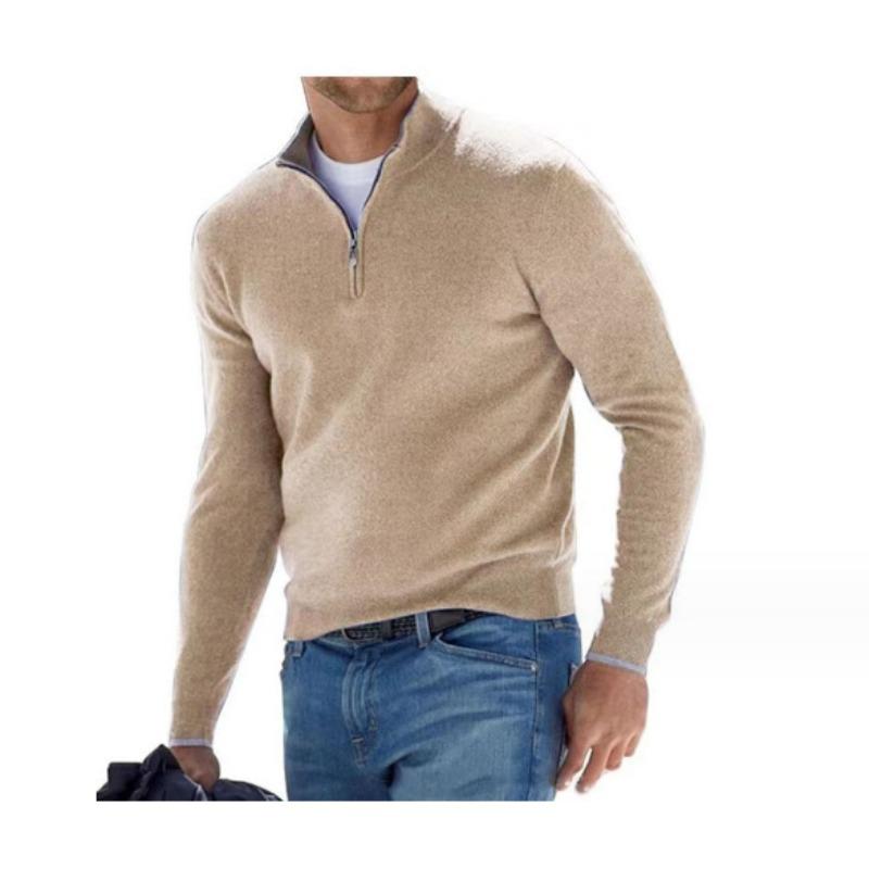 Long-sleeved Cashmere Sweater Men's Bottoming Shirt Autumn and Winter