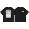 Arch Art Y2k Retro Trend Light Luxury Tshirt 100 Cotton Graphic Tee Unisex Unisex Summer Streetwear
