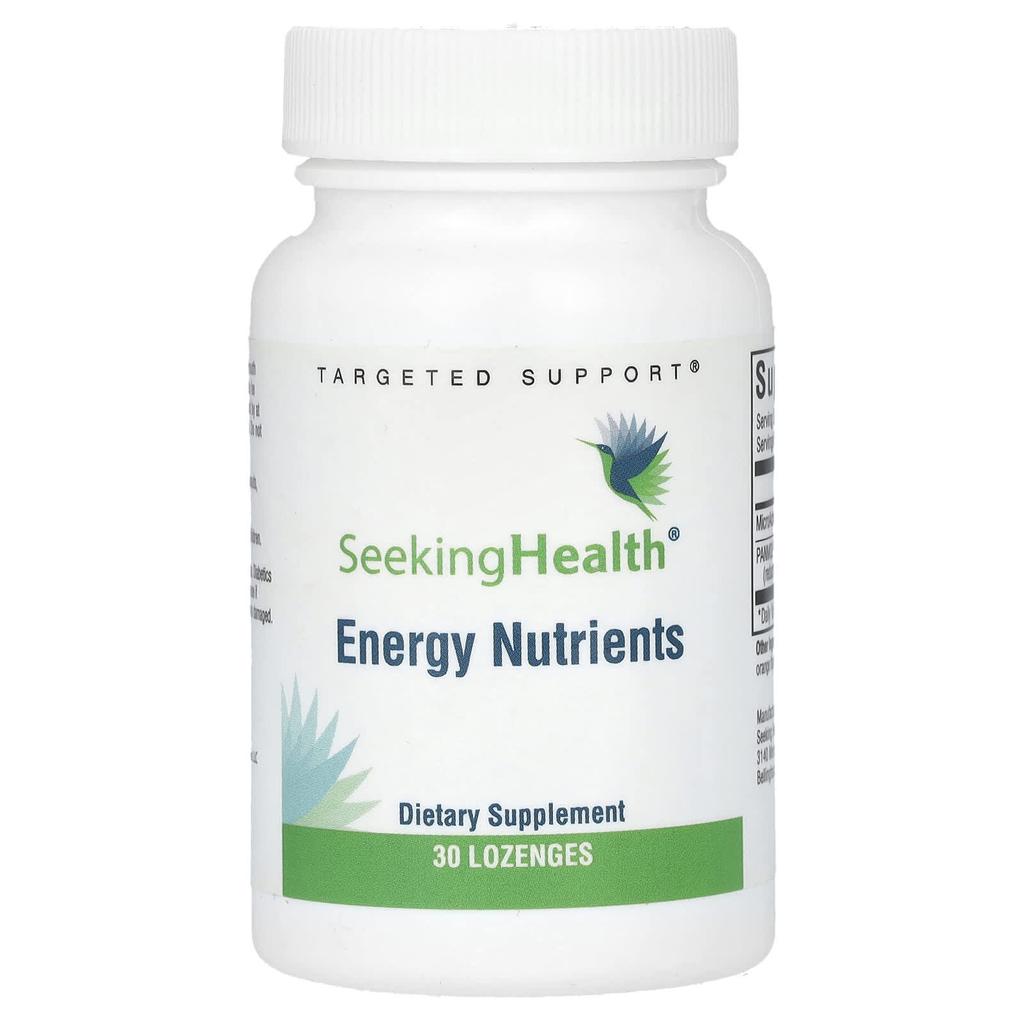 Seeking Health Energy Nutrients, 30 Lozenges