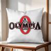 Бренд MMr OOlympia Наволочка-подушка Натуральный лен Органическая ткань Двусторонняя печать Чехлы для декоративных подушек на диван Домашний декор