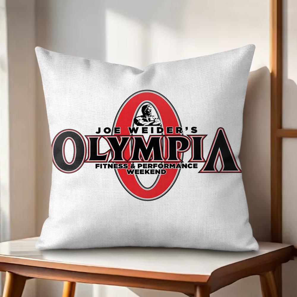 Бренд MMr OOlympia Наволочка-подушка Натуральный лен Органическая ткань Двусторонняя печать Чехлы для декоративных подушек на диван Домашний декор